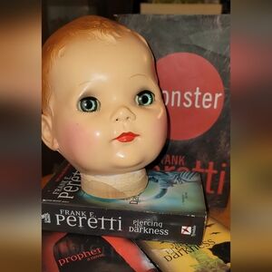 Vintage Imperial Crown Toy Company Doll Head - 1940's